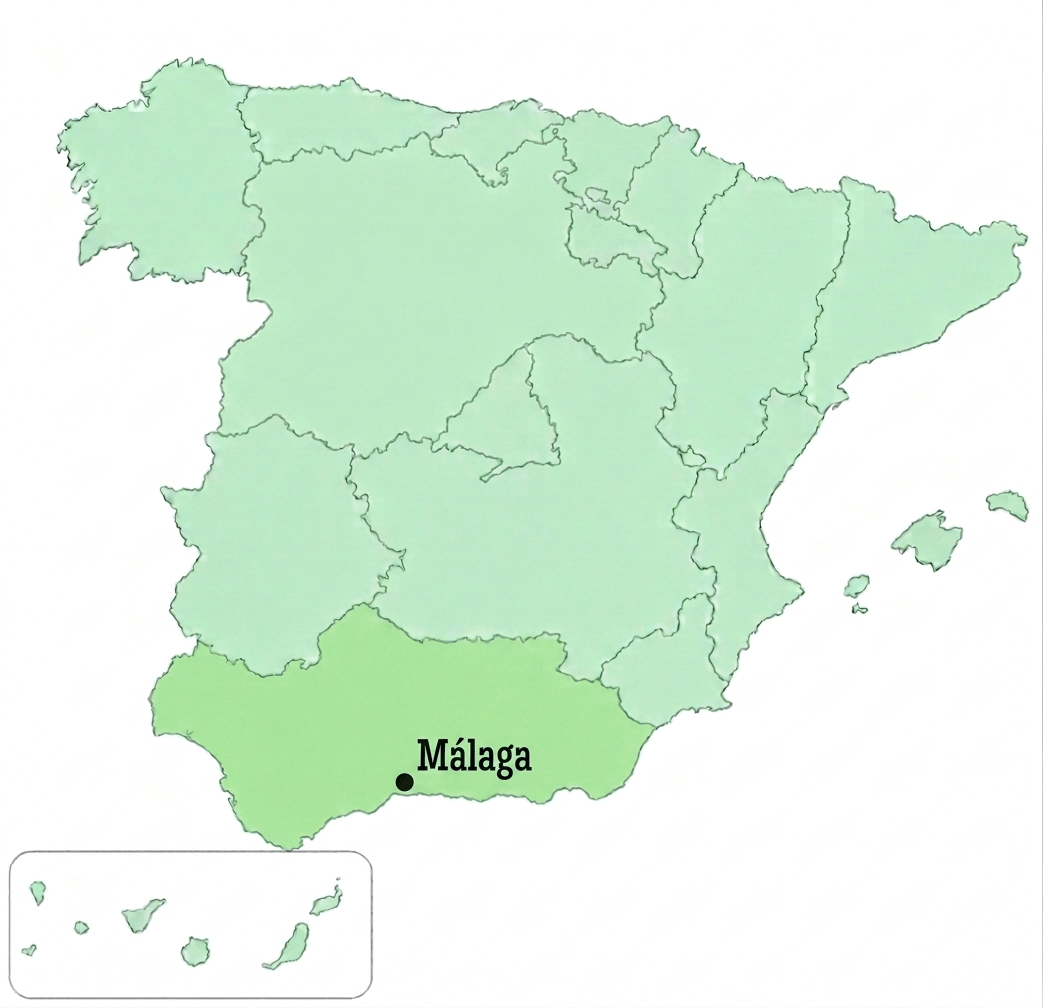 Carte de Espagne