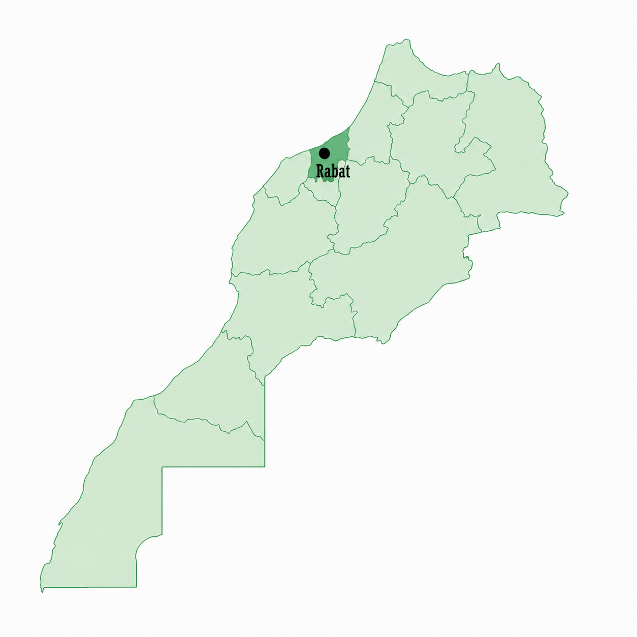 Carte de Maroc