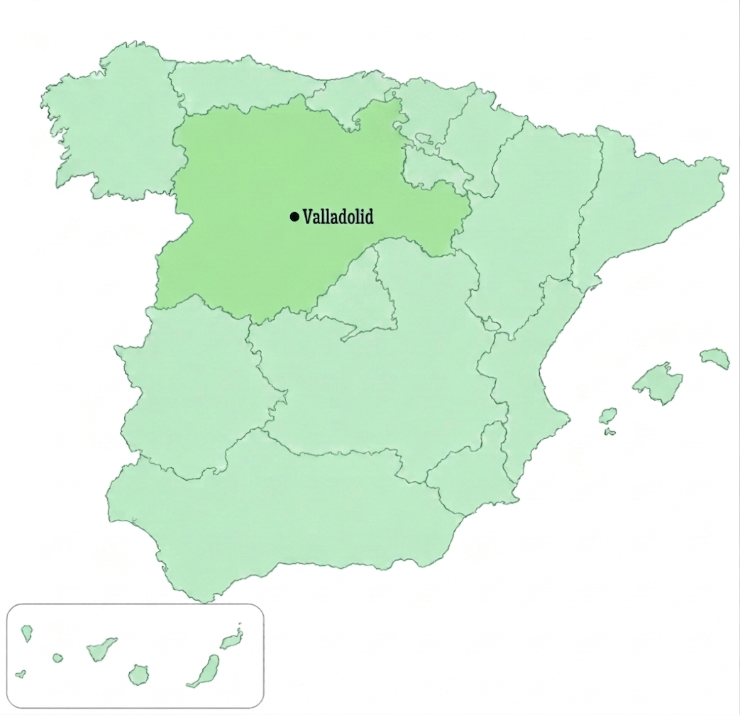 Carte de Espagne